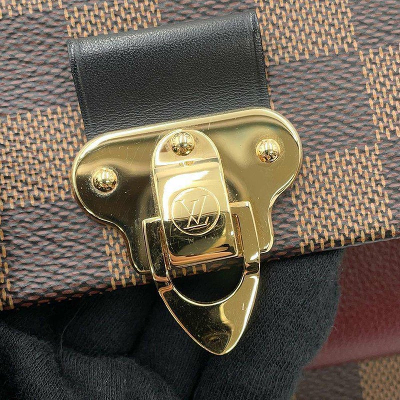 ルイヴィトン チェーンウォレット ダミエ・エベヌ ポルトフォイユ・ヴァヴァン チェーン N60222 LOUIS VUITTON 財布 クラッチ