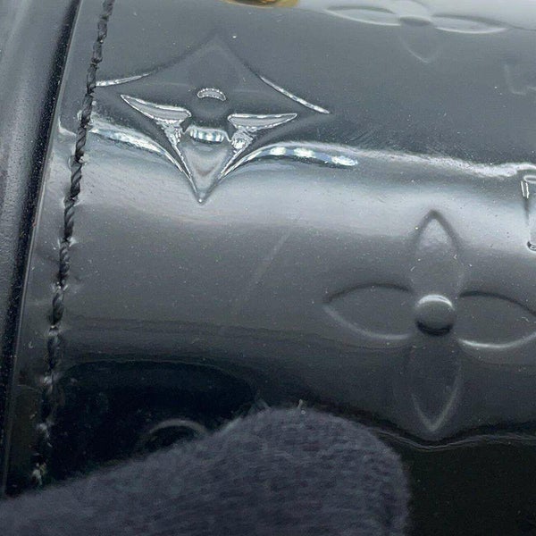 ルイヴィトン ハンドバッグ モノグラム ヴェルニ カンヌ PM M53997 LOUIS VUITTON ショルダーバッグ ブラック 黒