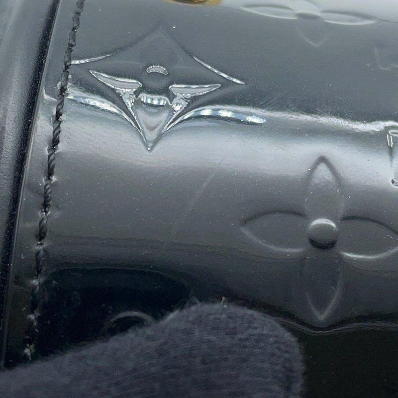 ルイヴィトン ハンドバッグ モノグラム ヴェルニ カンヌ PM M53997 LOUIS VUITTON ショルダーバッグ ブラック 黒