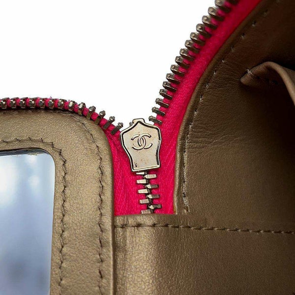 シャネル チェーンショルダーバッグ ココマーク マトラッセ ココボール バニティバッグ スモール AP1447 CHANEL