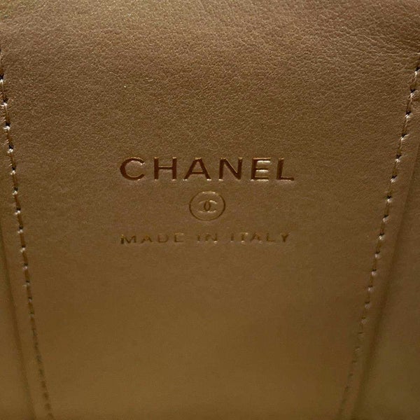 シャネル チェーンショルダーバッグ ココマーク マトラッセ ココボール バニティバッグ スモール AP1447 CHANEL