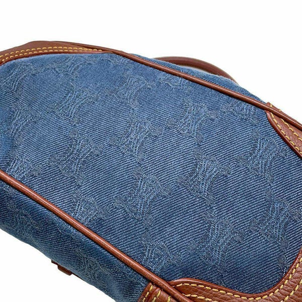 セリーヌ トートバッグ マカダム柄 キャンバス レザー CELINE バッグ