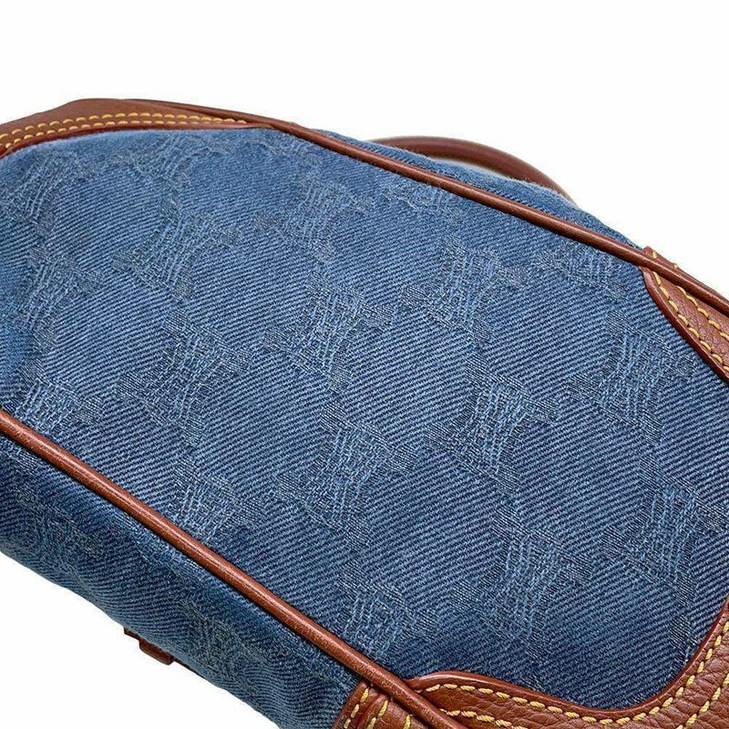 セリーヌ トートバッグ マカダム柄 キャンバス レザー CELINE バッグ