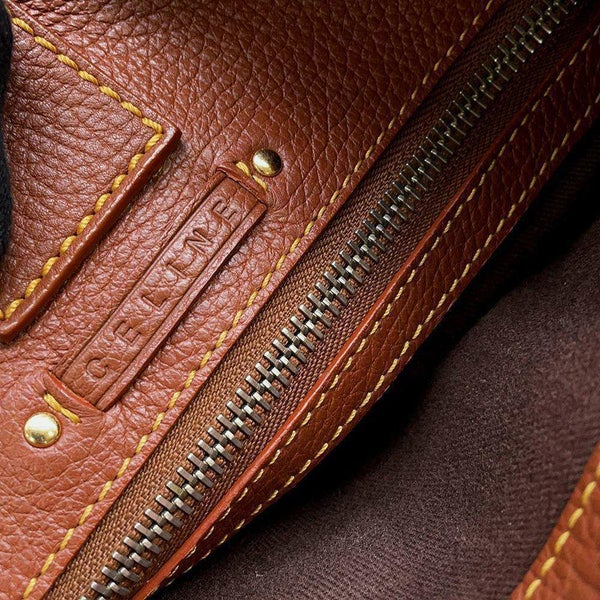 セリーヌ トートバッグ マカダム柄 キャンバス レザー CELINE バッグ