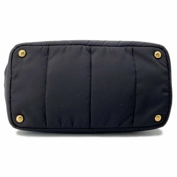 プラダ ハンドバッグ ロゴ キルティング リボン ナイロン  BN1604 PRADA 2wayショルダーバッグ 黒