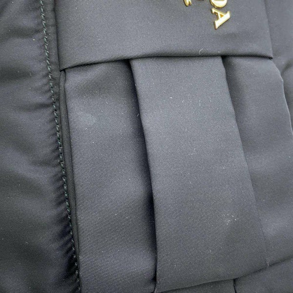 プラダ ハンドバッグ ロゴ キルティング リボン ナイロン  BN1604 PRADA 2wayショルダーバッグ 黒