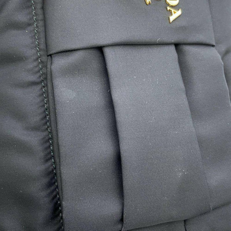 プラダ ハンドバッグ ロゴ キルティング リボン ナイロン  BN1604 PRADA 2wayショルダーバッグ 黒