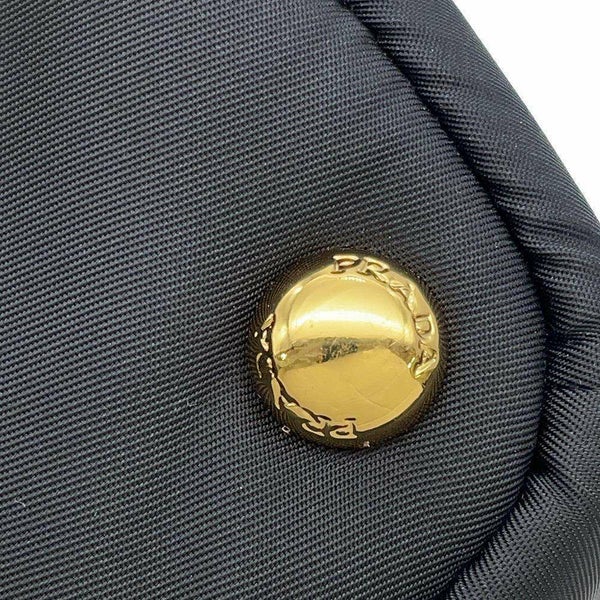 プラダ ハンドバッグ ロゴ キルティング リボン ナイロン  BN1604 PRADA 2wayショルダーバッグ 黒