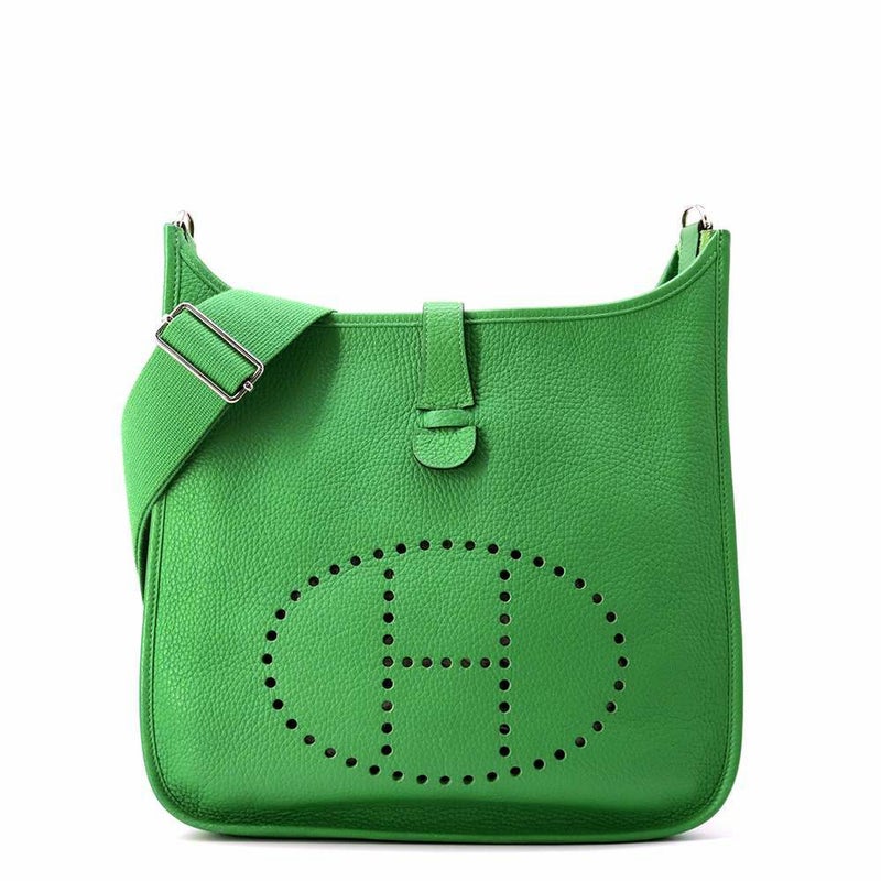 エルメス ショルダーバッグ エブリン3 GM バンブー/シルバー金具 トリヨンクレマンス □Q刻印