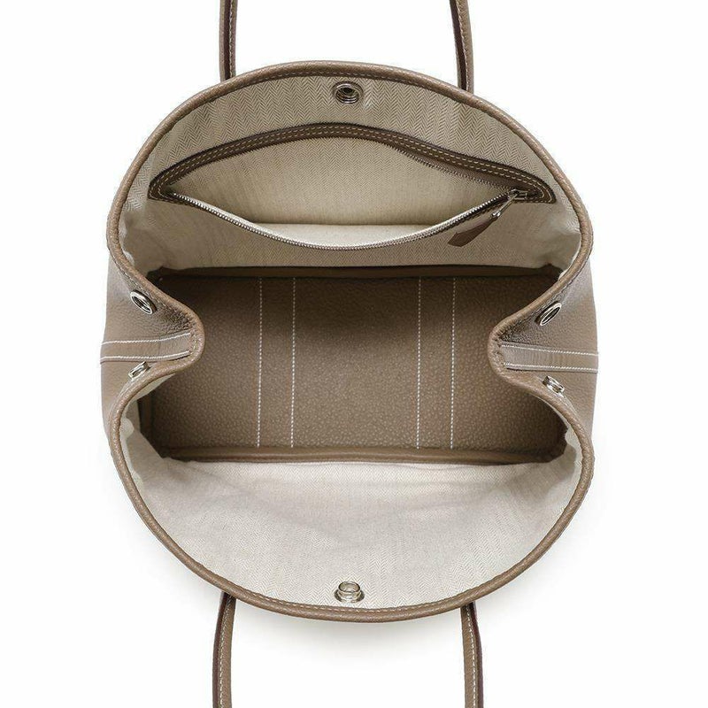 エルメス トートバッグ ガーデンパーティTPM エトゥープ/シルバー金具 ネゴンダ Z刻印