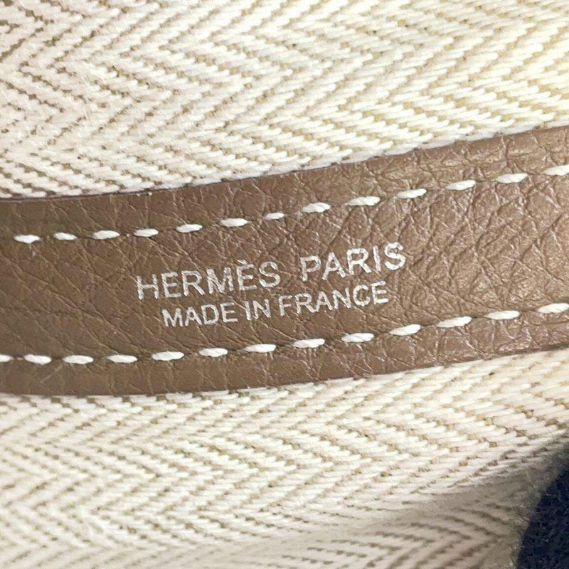 エルメス トートバッグ ガーデンパーティTPM エトゥープ/シルバー金具 ネゴンダ Z刻印