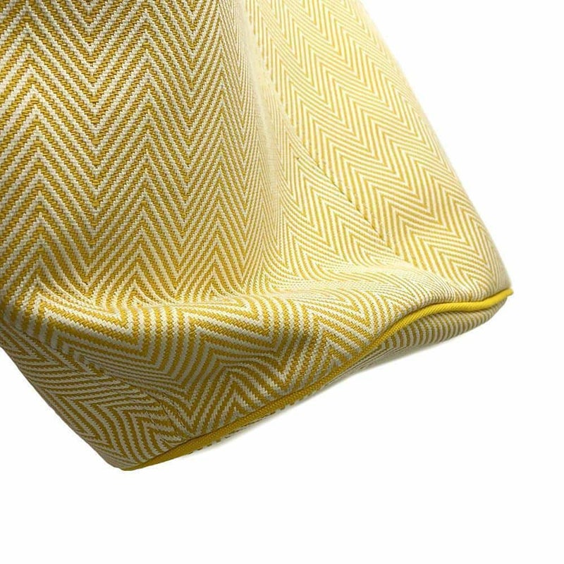 エルメス トートバッグ パニエドプラージュPM ジョーヌソレイユ/シルバー金具 キャンバス HERMES バッグ