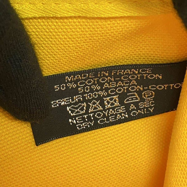 エルメス トートバッグ パニエドプラージュPM ジョーヌソレイユ/シルバー金具 キャンバス HERMES バッグ