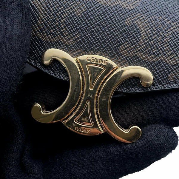 セリーヌ ショルダーバッグ トリオンフ モバイルポーチ 10K682DS3 04LU CELINE