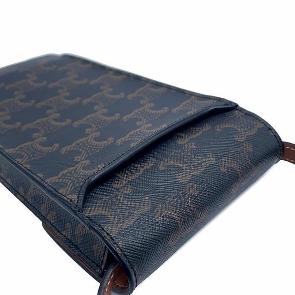 セリーヌ ショルダーバッグ トリオンフ モバイルポーチ 10K682DS3 04LU CELINE