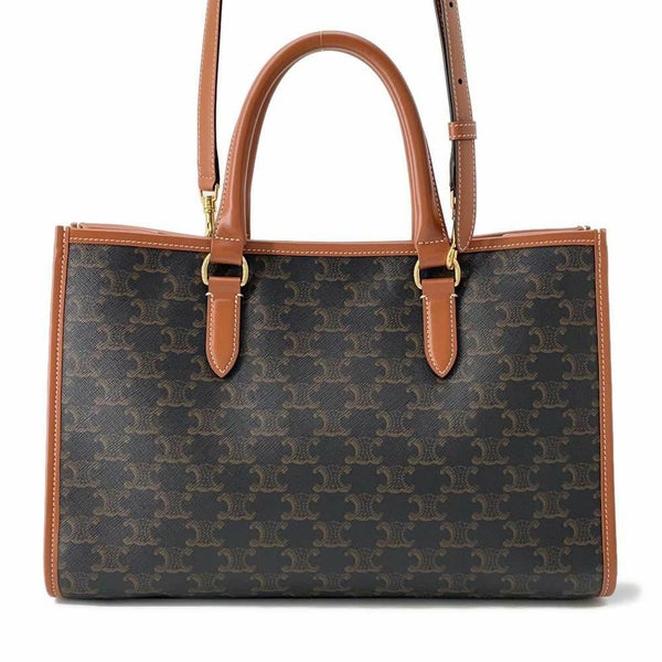 セリーヌ トートバッグ トリオンフ ミニホリゾンタルカバ 199742BZJ.04LU CELINE 2wayショルダーバッグ