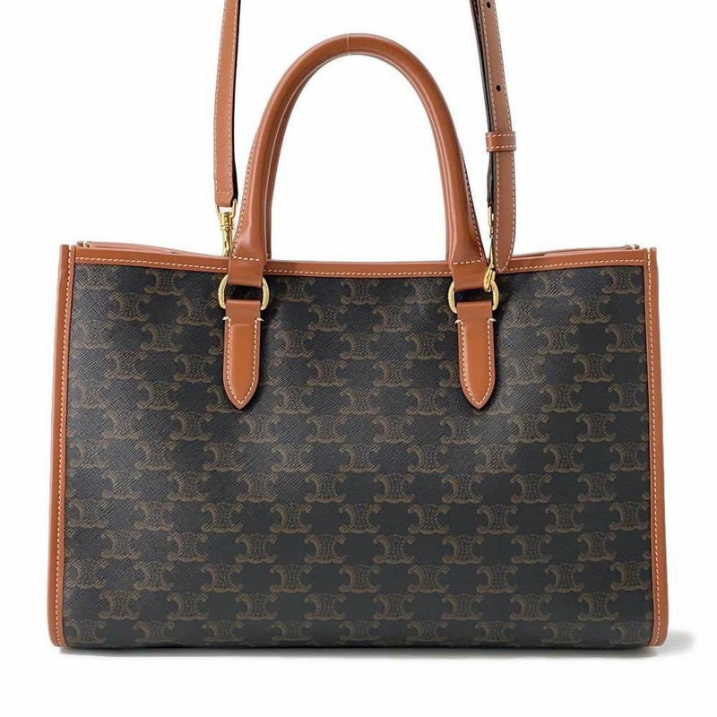 セリーヌ トートバッグ トリオンフ ミニホリゾンタルカバ 199742BZJ.04LU CELINE 2wayショルダーバッグ