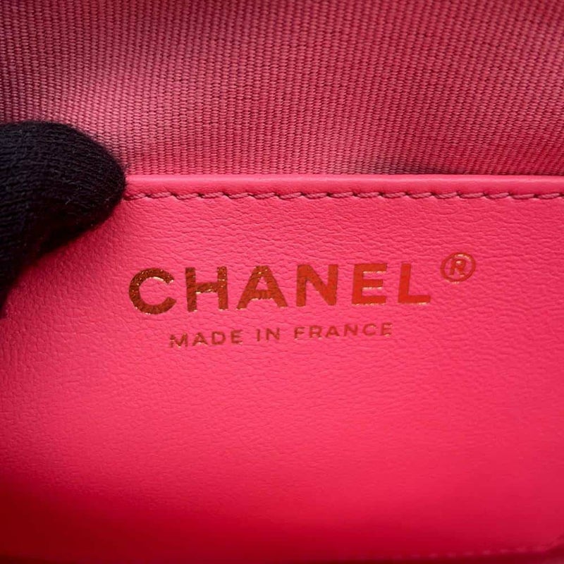 シャネル チェーンショルダーバッグ マトラッセ ハートシェイプ ラムスキン AS3191 CHANEL バッグ