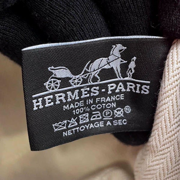エルメス ポーチ ブリッド・ア・ブラックPM ハイビスカス/シルバー金具 キャンバス HERMES バッグ 小物入れ