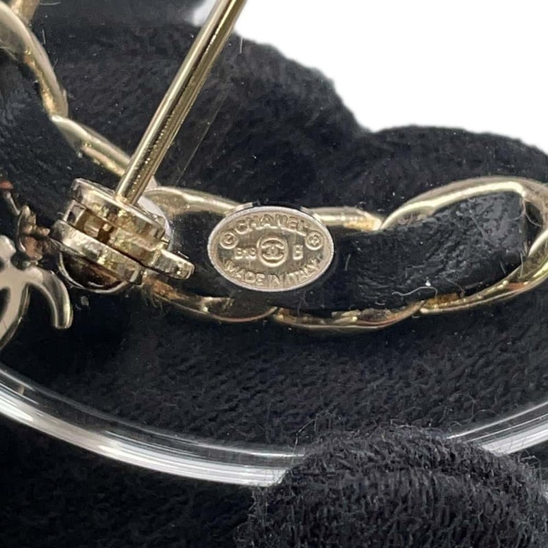 シャネル ブローチ NO.5 ラウンド クリア B18 B CHANEL アクセサリー