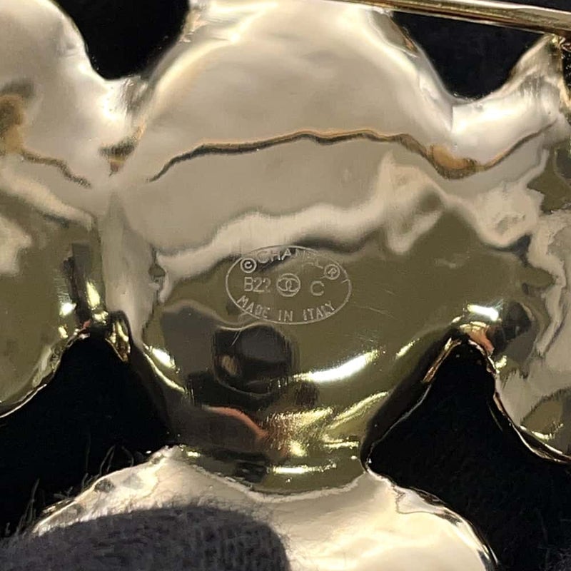 シャネル ブローチ ココマーク ハート フェイクパール B22 C AB7517 CHANEL アクセサリー