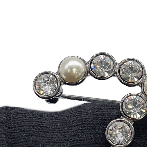 シャネル ブローチ ココマーク フェイクパール ライトストーン B20 P CHANEL アクセサリー