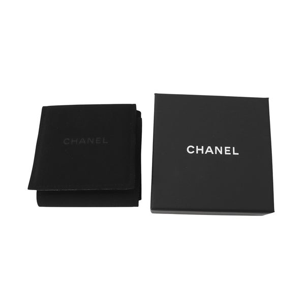 シャネル ピアス フープ ココマーク チェーン デニム B26 V ABF160 CHANEL アクセサリー