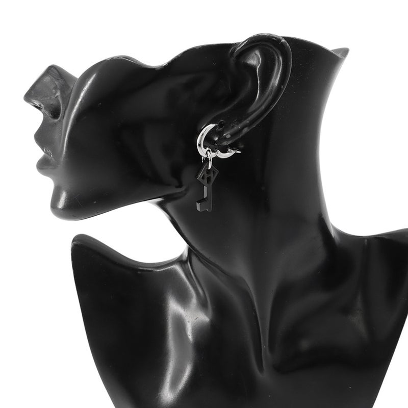 エルメス ピアス Cle H シング バッファローホーン HERMES アクセサリー 片耳