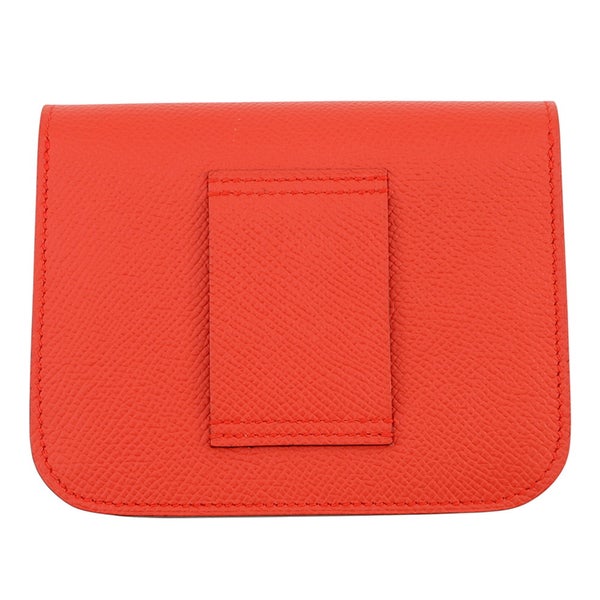エルメス 財布 コンスタンス スリム カプシーヌ/シルバー金具 エプソン Z刻印 HERMES 財布