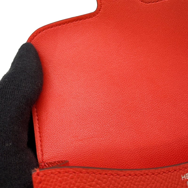 エルメス 財布 コンスタンス スリム カプシーヌ/シルバー金具 エプソン Z刻印 HERMES 財布