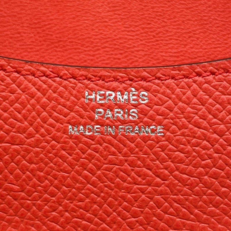 エルメス 財布 コンスタンス スリム カプシーヌ/シルバー金具 エプソン Z刻印 HERMES 財布