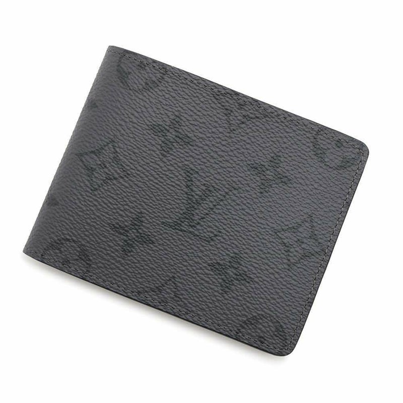 ルイヴィトン 二つ折り財布 モノグラム・エクリプス リバース ポルトフォイユ・スレンダー M80906 LOUIS VUITTON ブラック 黒