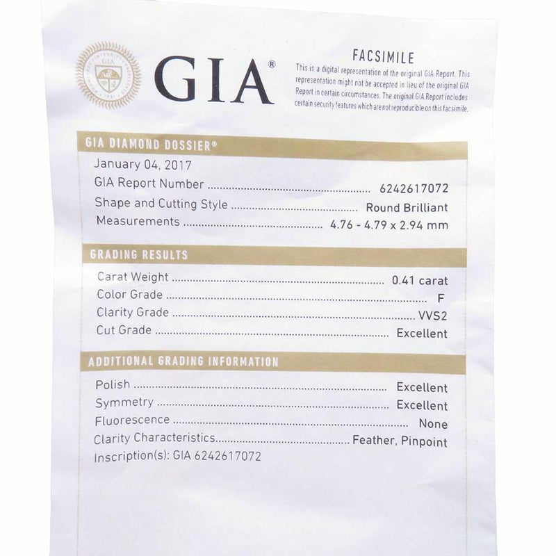 シャネル リング リュバン ドゥ シャネル リング ダイヤモンド 中石0.41ct/中石以外 51P 計約1.05ct K18WG サイズ57 J11149 指輪