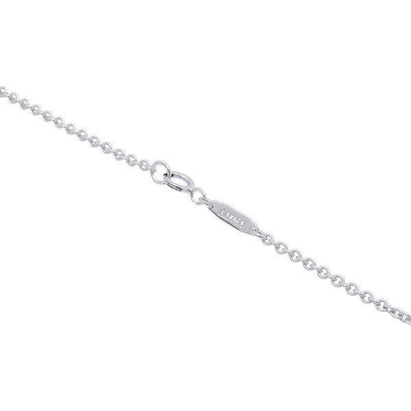 ティファニー ネックレス ペタル キー ペンダント ラージ ダイヤモンド K18WGホワイトゴールド Tiffany&Co. ジュエリー