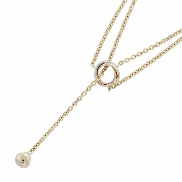 カルティエ ネックレス ベビートリニティ パンピーユ K18YG/K18PG/K18WG B7008700 Cartier ジュエリー