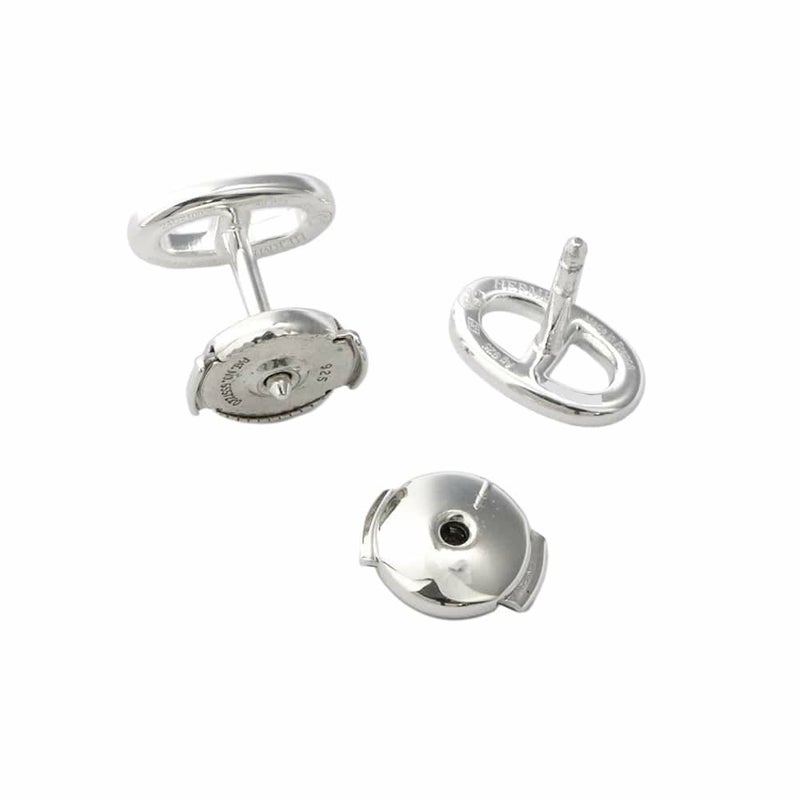 エルメス ピアス シェーヌダンクルモチーフ TPM SV925 HERMES ジュエリー スタッドピアス