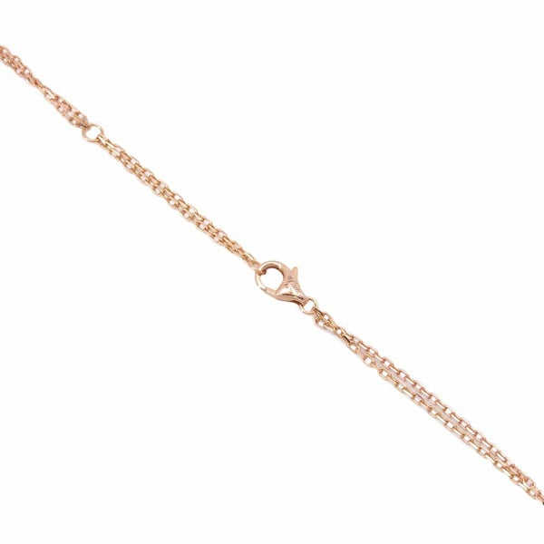 カルティエ ネックレス ラブ ネックレス ダイヤモンド 2P 0.03ct K18PG B7224509 Cartier ジュエリー