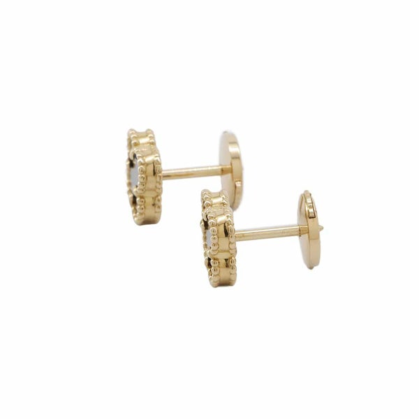 ヴァンクリーフ&アーペル ピアス スウィート アルハンブラ ピアス オニキス K18YGイエローゴールド VCARA44900 ジュエリー