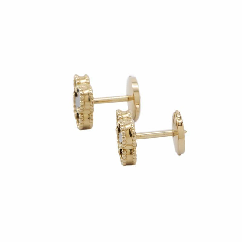 ヴァンクリーフ&アーペル ピアス スウィート アルハンブラ ピアス オニキス K18YGイエローゴールド VCARA44900 ジュエリー