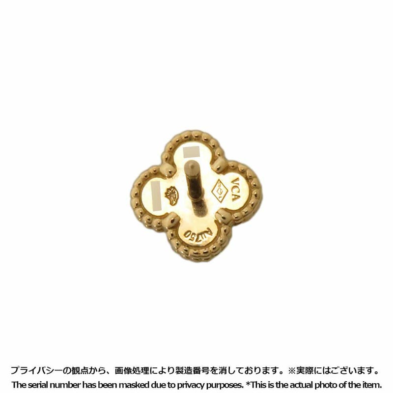 ヴァンクリーフ&アーペル ピアス スウィート アルハンブラ ピアス オニキス K18YGイエローゴールド VCARA44900 ジュエリー
