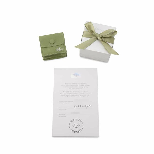 ヴァンクリーフ&アーペル ピアス スウィート アルハンブラ ピアス オニキス K18YGイエローゴールド VCARA44900 ジュエリー