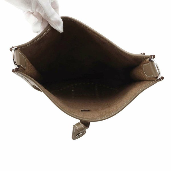 エルメス ショルダーバッグ エブリン3 PM エトゥープ/シルバー金具 トリヨンクレマンス W刻印