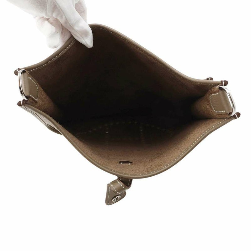 エルメス ショルダーバッグ エブリン3 PM エトゥープ/シルバー金具 トリヨンクレマンス W刻印
