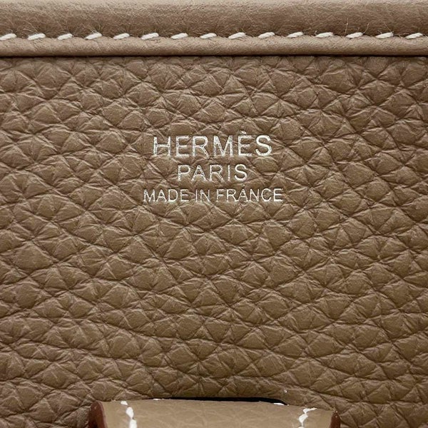 エルメス ショルダーバッグ エブリン3 PM エトゥープ/シルバー金具 トリヨンクレマンス W刻印