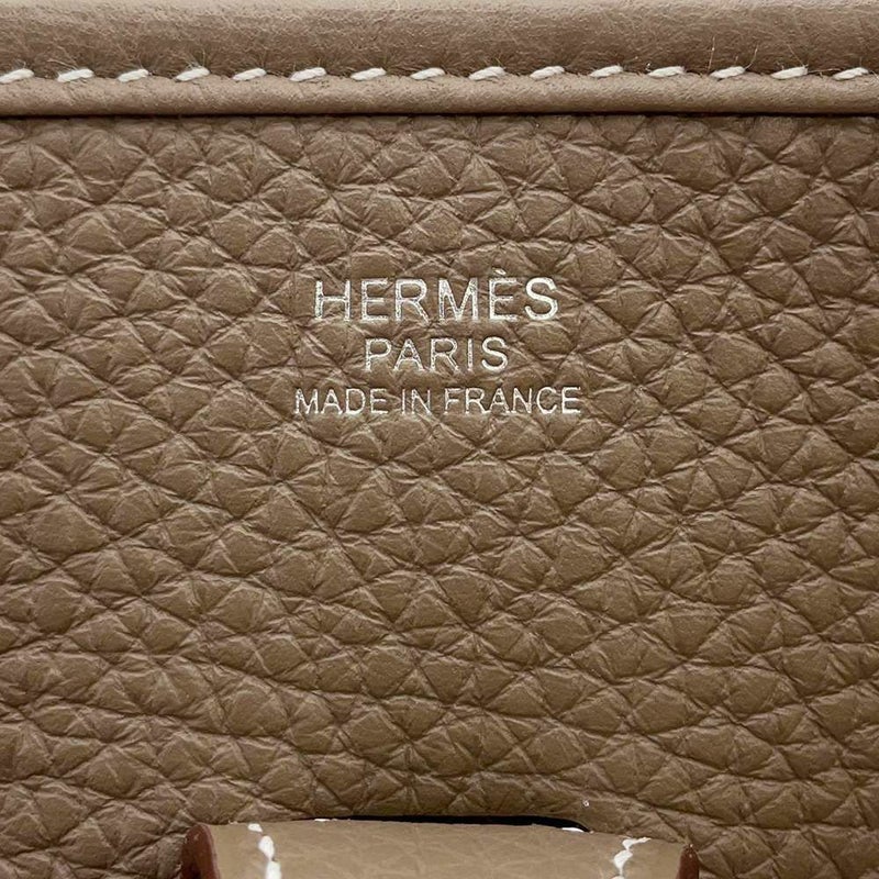 エルメス ショルダーバッグ エブリン3 PM エトゥープ/シルバー金具 トリヨンクレマンス W刻印