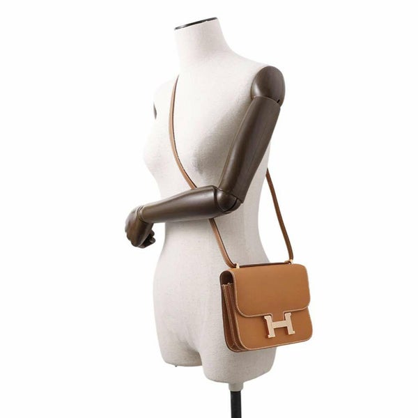 エルメス ミニ コンスタンス3 ミロワール ゴールド/ピンクゴールド金具 エプソン U刻印