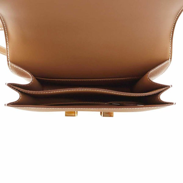 エルメス ミニ コンスタンス3 ミロワール ゴールド/ピンクゴールド金具 エプソン U刻印