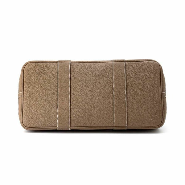 エルメス トートバッグ ガーデンパーティPM エトゥープ/シルバー金具 ネゴンダ W刻印
