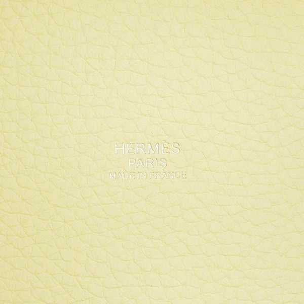 エルメス ハンドバッグ ピコタンロックPM ジョーヌミルトン/シルバー金具 トリヨンクレマンス W刻印