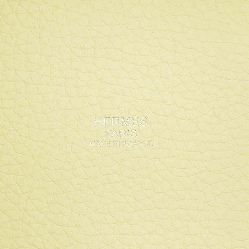 エルメス ハンドバッグ ピコタンロックPM ジョーヌミルトン/シルバー金具 トリヨンクレマンス W刻印